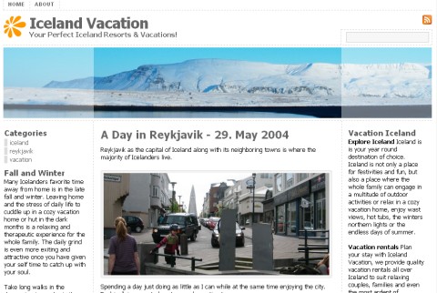 Iceland Vacation